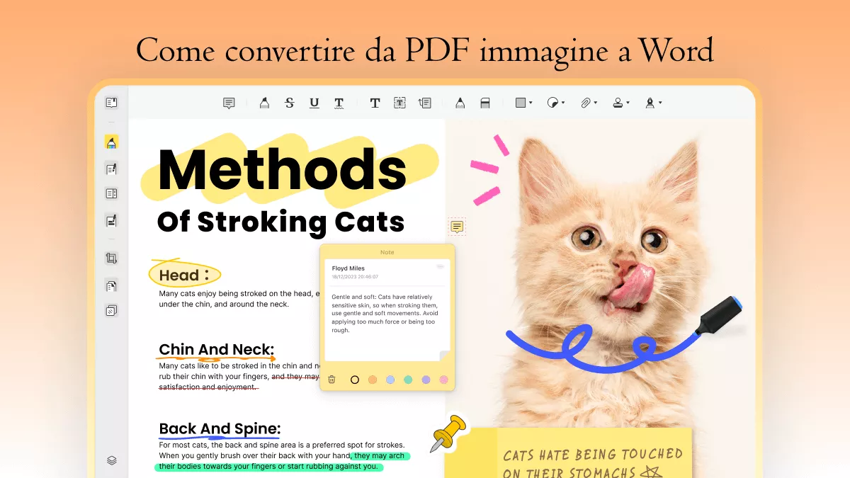 Convertire da PDF immagine a Word con 4 passaggi