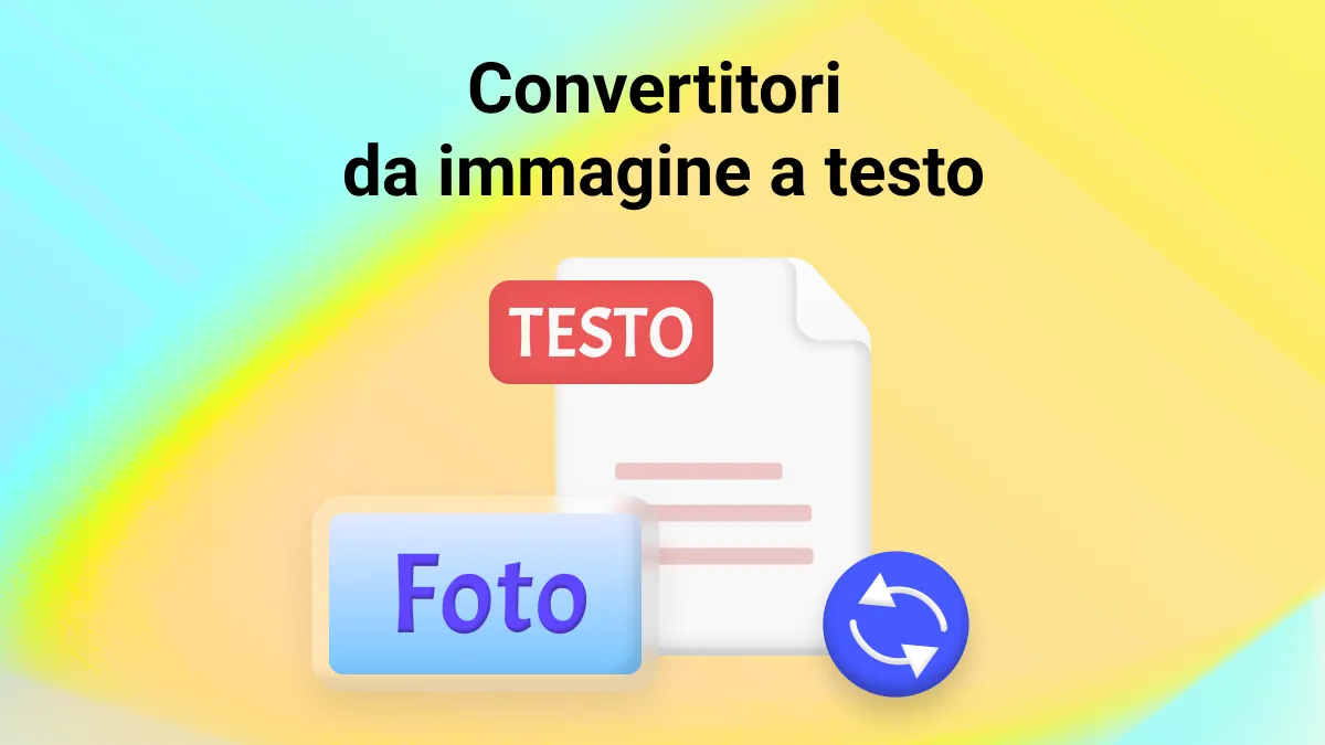 Top 5 convertitori da immagini a testo con OCR