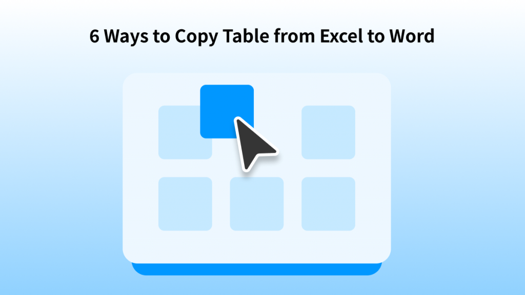 6 methods to copy table from excel to word in 2025 updf