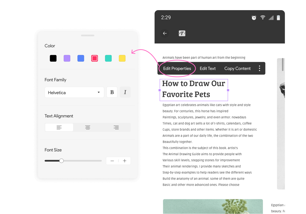 How to Edit Text in PDF on Android with UPDF | User Guide