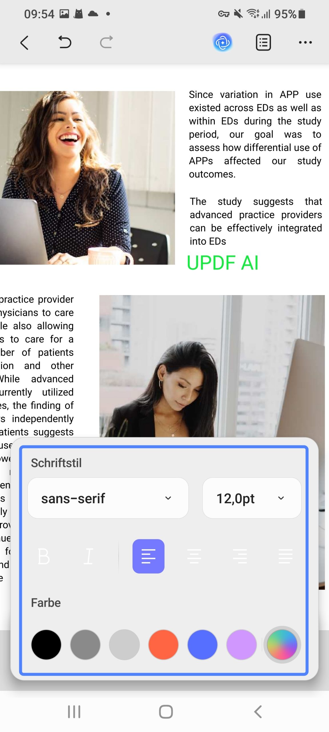 Text zu PDF hinzufügen