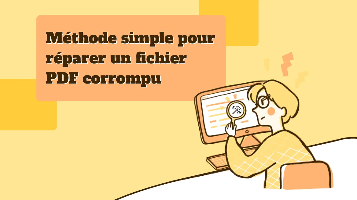 4 Méthodes gratuites pour réparer un fichier PDF corrompu