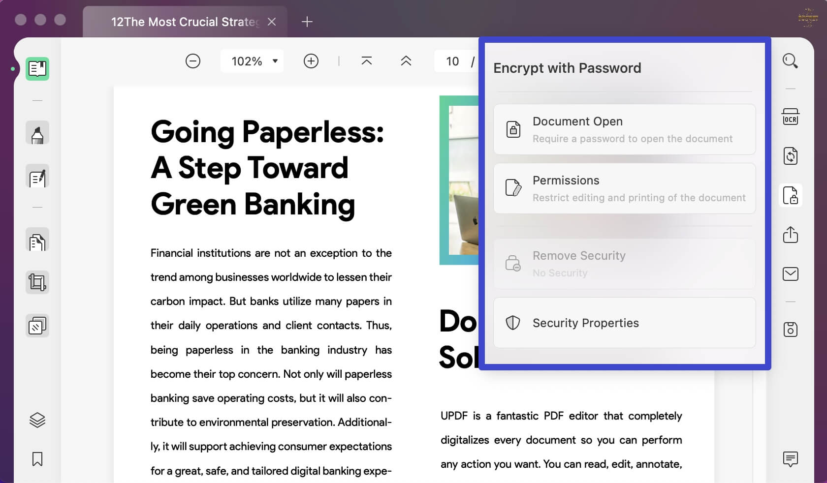 Criptografia de PDF