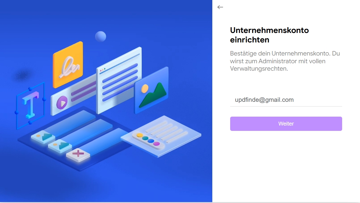 UPDF Unternehmensplan benutzerhandbuch