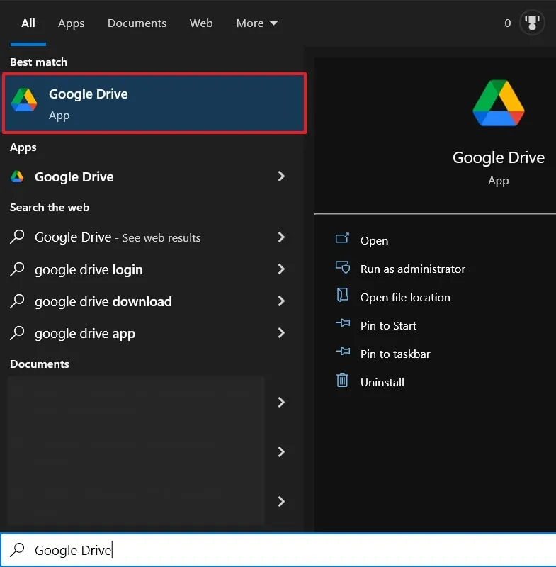 avviare Google Drive Google Drive non sincronizza Mac