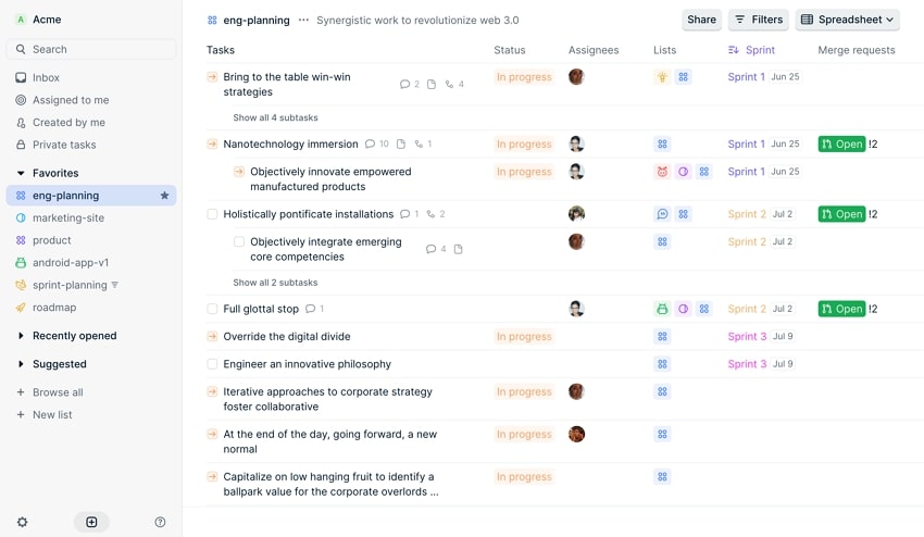 height project management software mac