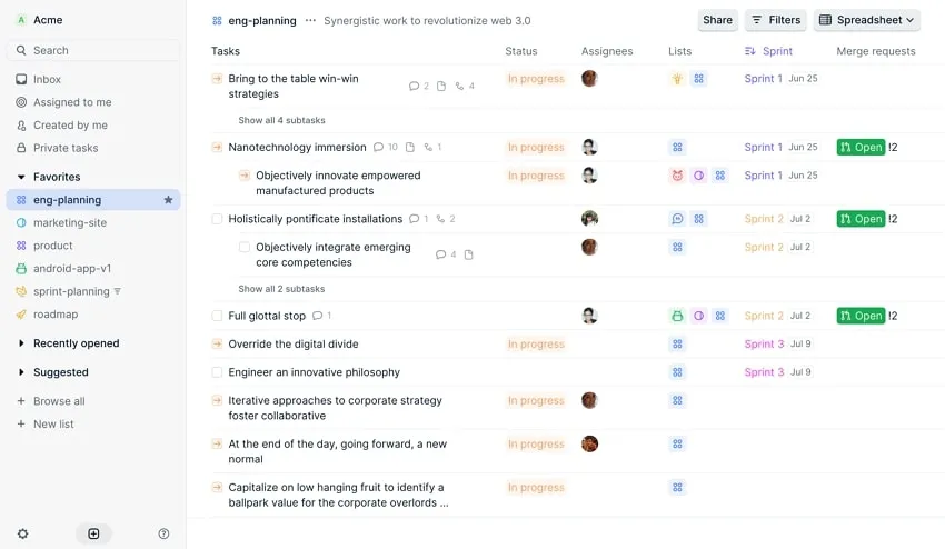 height project management software mac