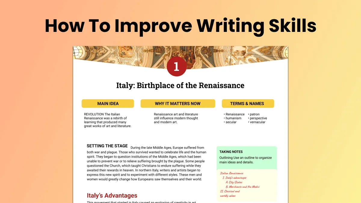 How to Improve Writing Skills for Students? (6 Proven Ways)