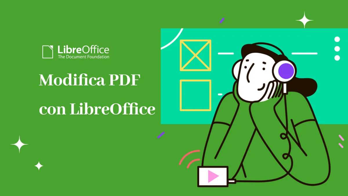 Modifica PDF con LibreOffice