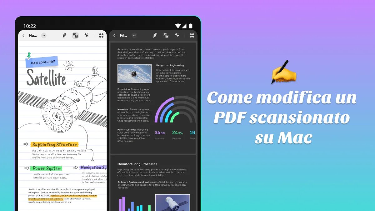 Modificare un PDF scansionato su Mac online e offline
