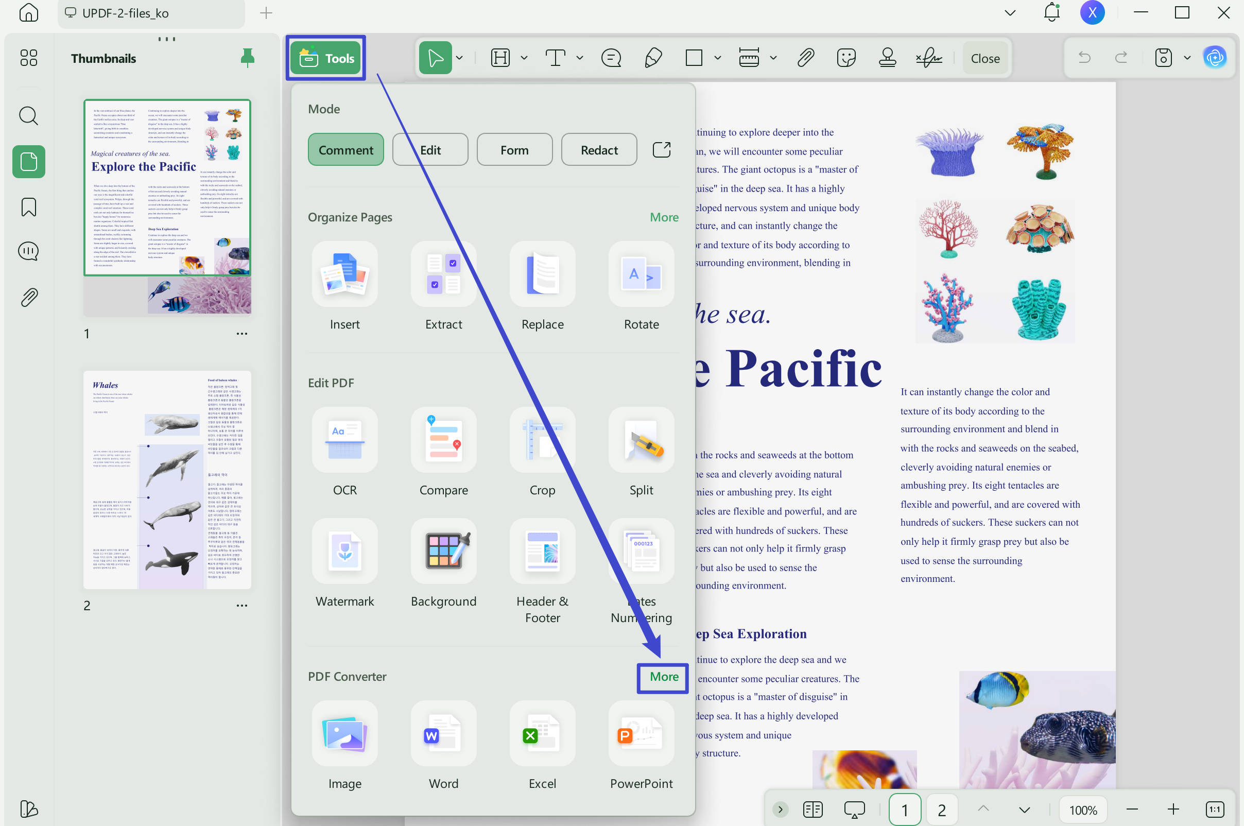 more pdf converter updf windows