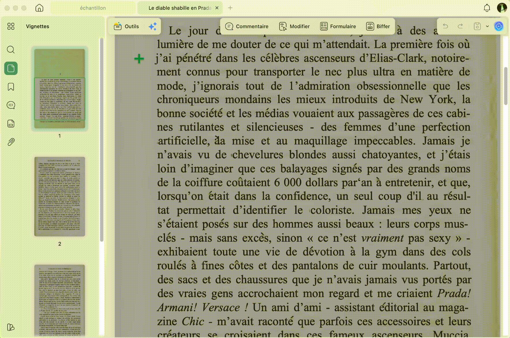 ocr avec updf