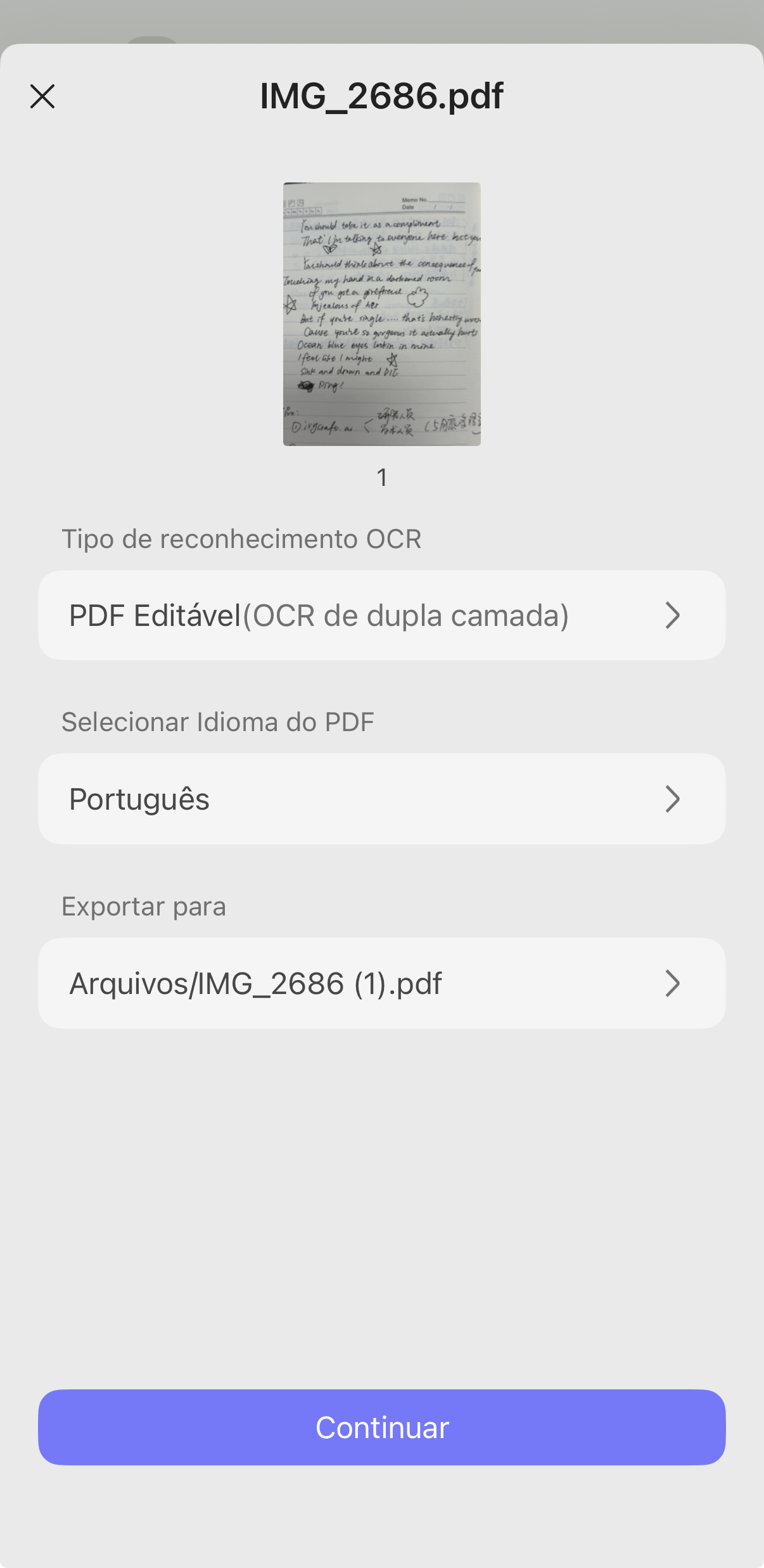 ocr pdf no celular