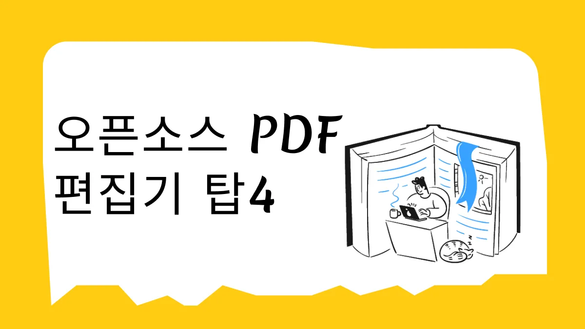 최고의 오픈소스 PDF편집기 Top 4