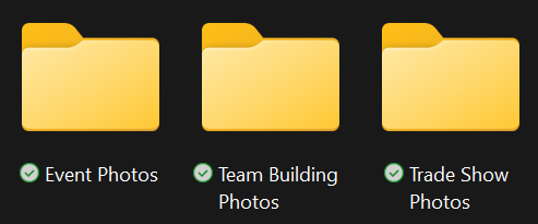 Bilder basierend auf dem Volumen organisieren