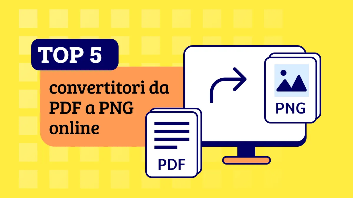 I 5 migliori convertitori da PDF a PNG online