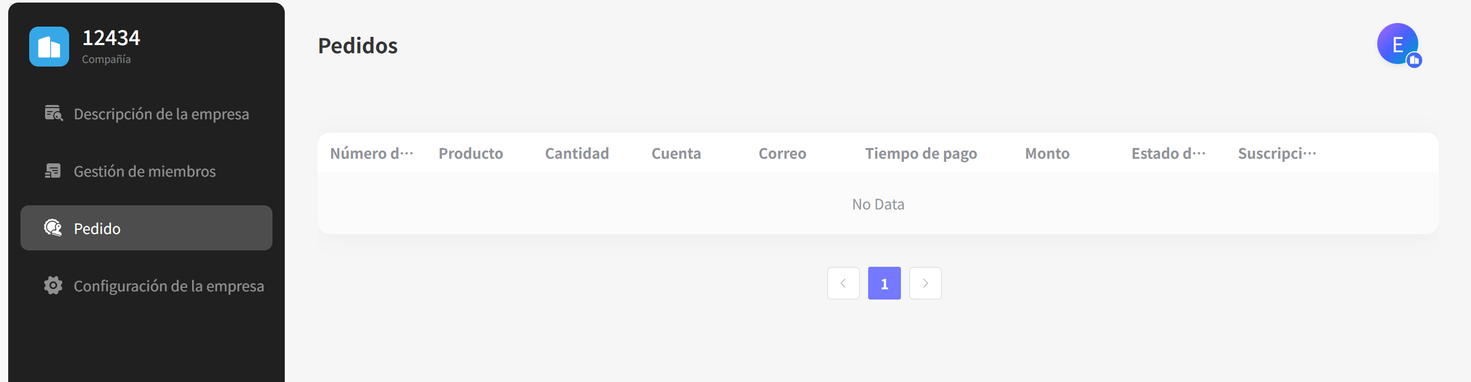 pedido