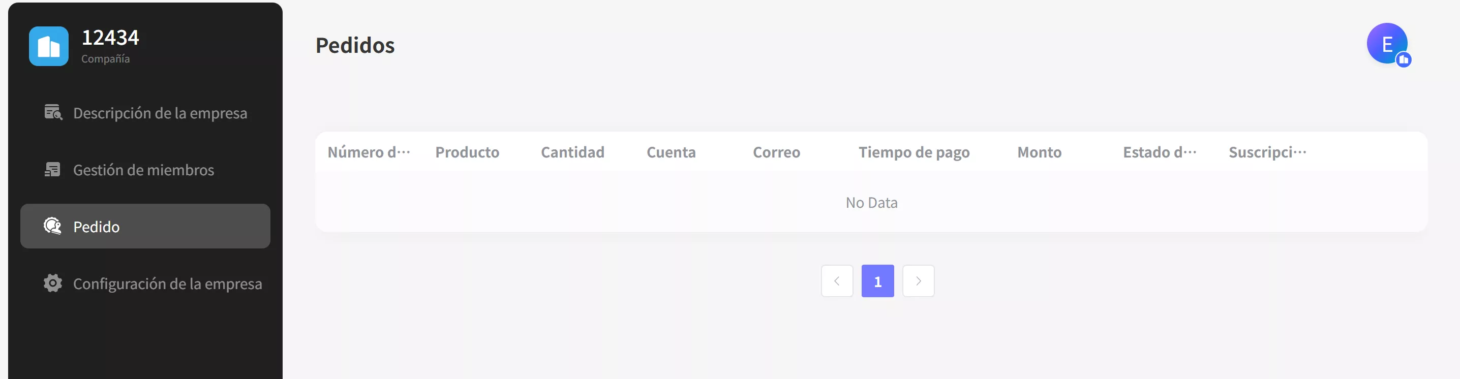 pedido