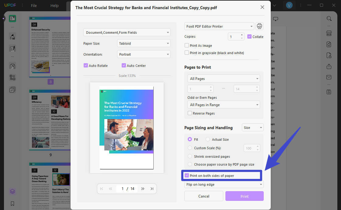 Quick and Easy: How to Print Double-Sided PDF | UPDF