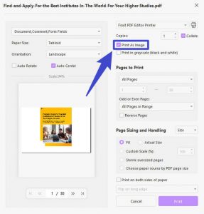 How to Print PDF As Image? (3 Ways) | UPDF