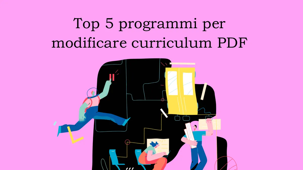 modificare curriculum PDF