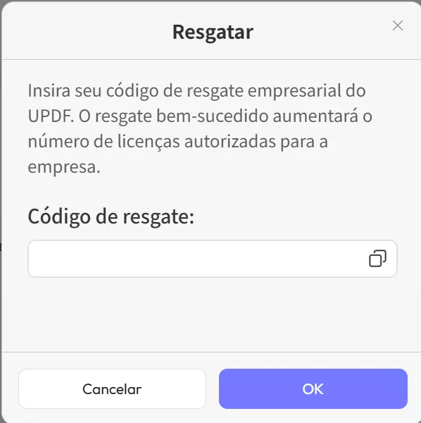 Resgate automático