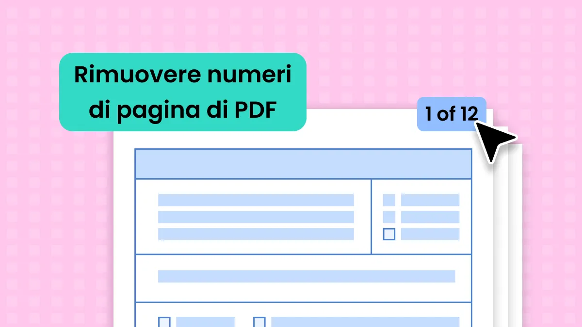 Rimuovere i numeri di pagina di PDF in 3 passaggi