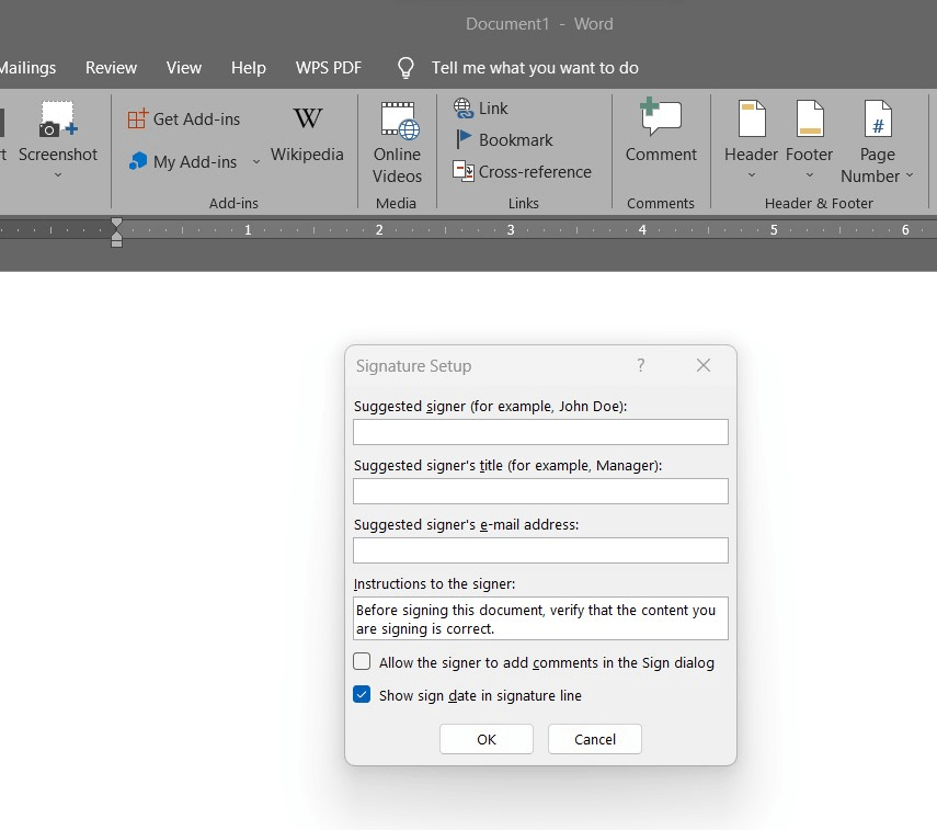 2024 Guide On How To Add Digital Signature To Word UPDF   Show Sign Date 