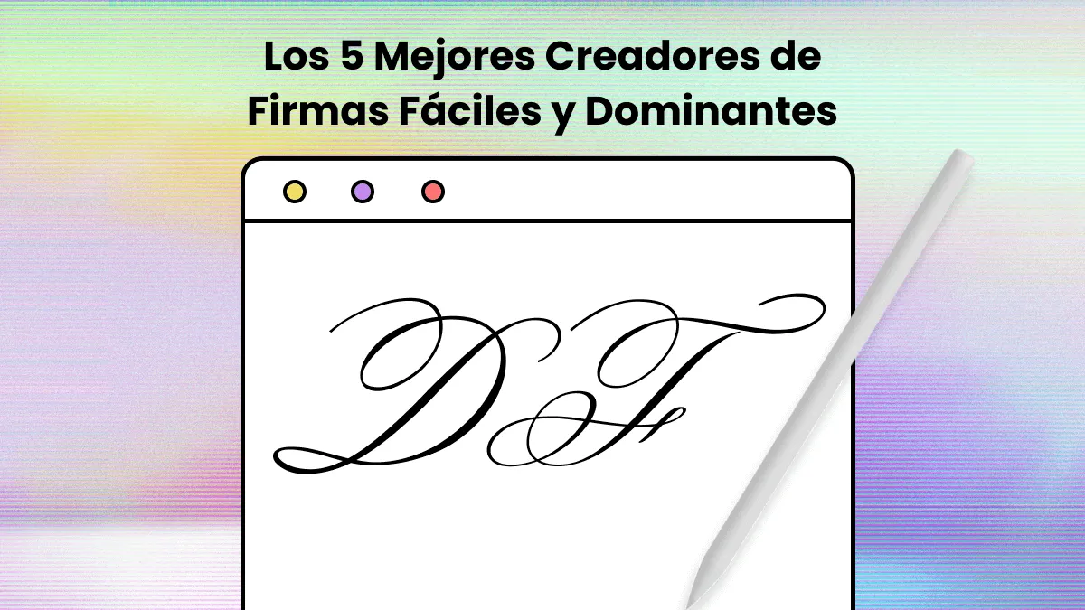 Los 5 Mejores Creadores de Firmas : Las mejores opciones y comparación de características