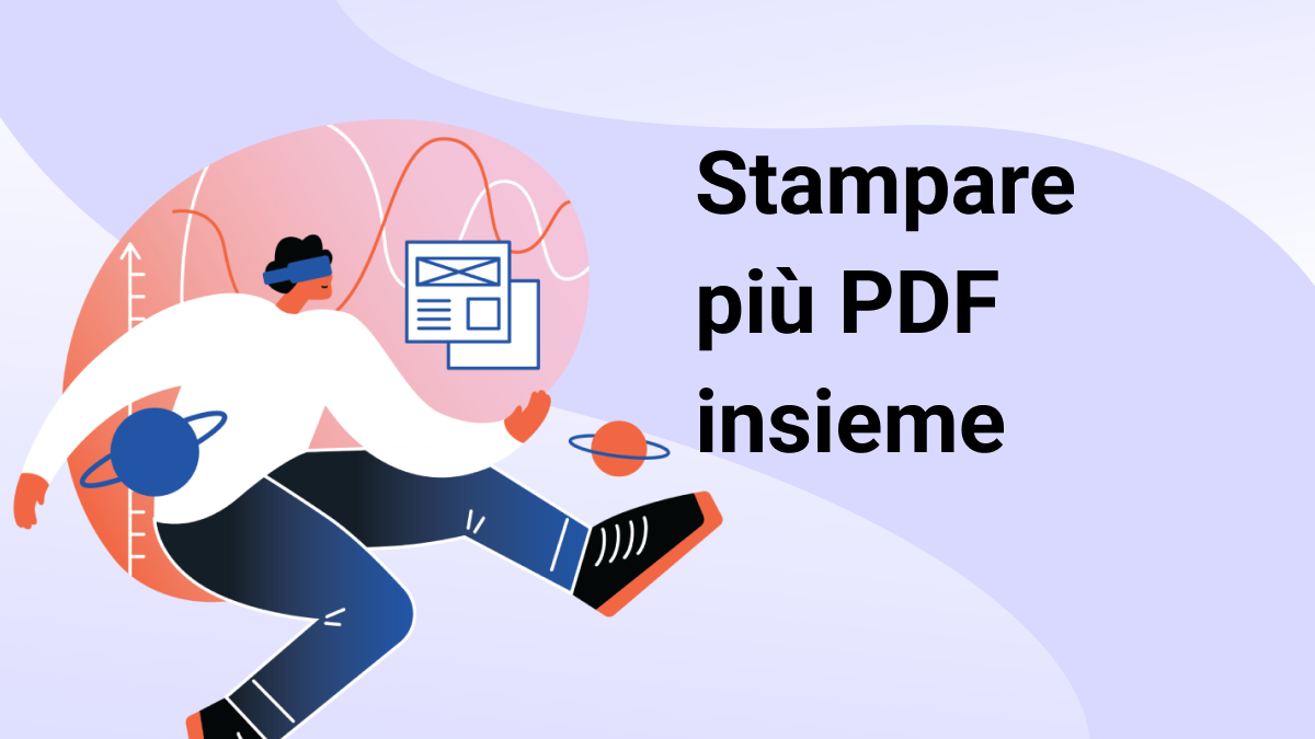 Come stampare più PDF insieme