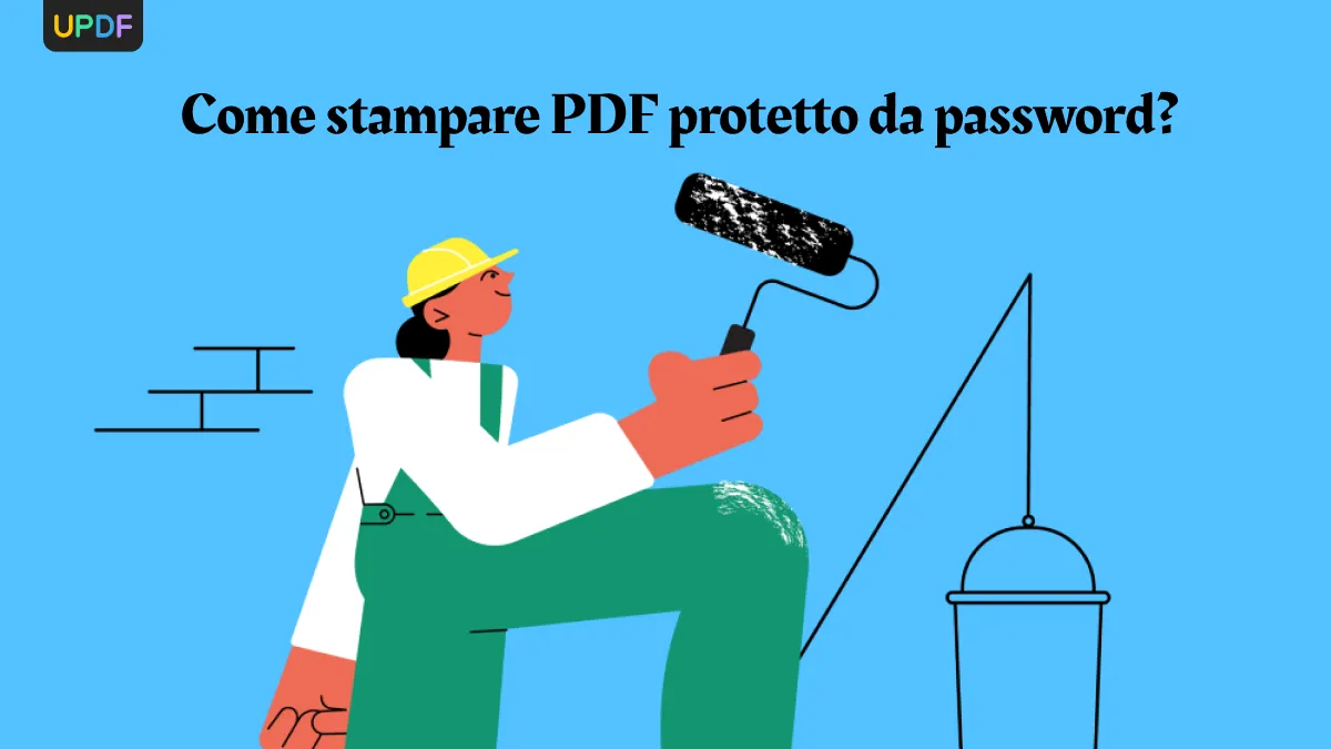 Come stampare PDF protetto da password?