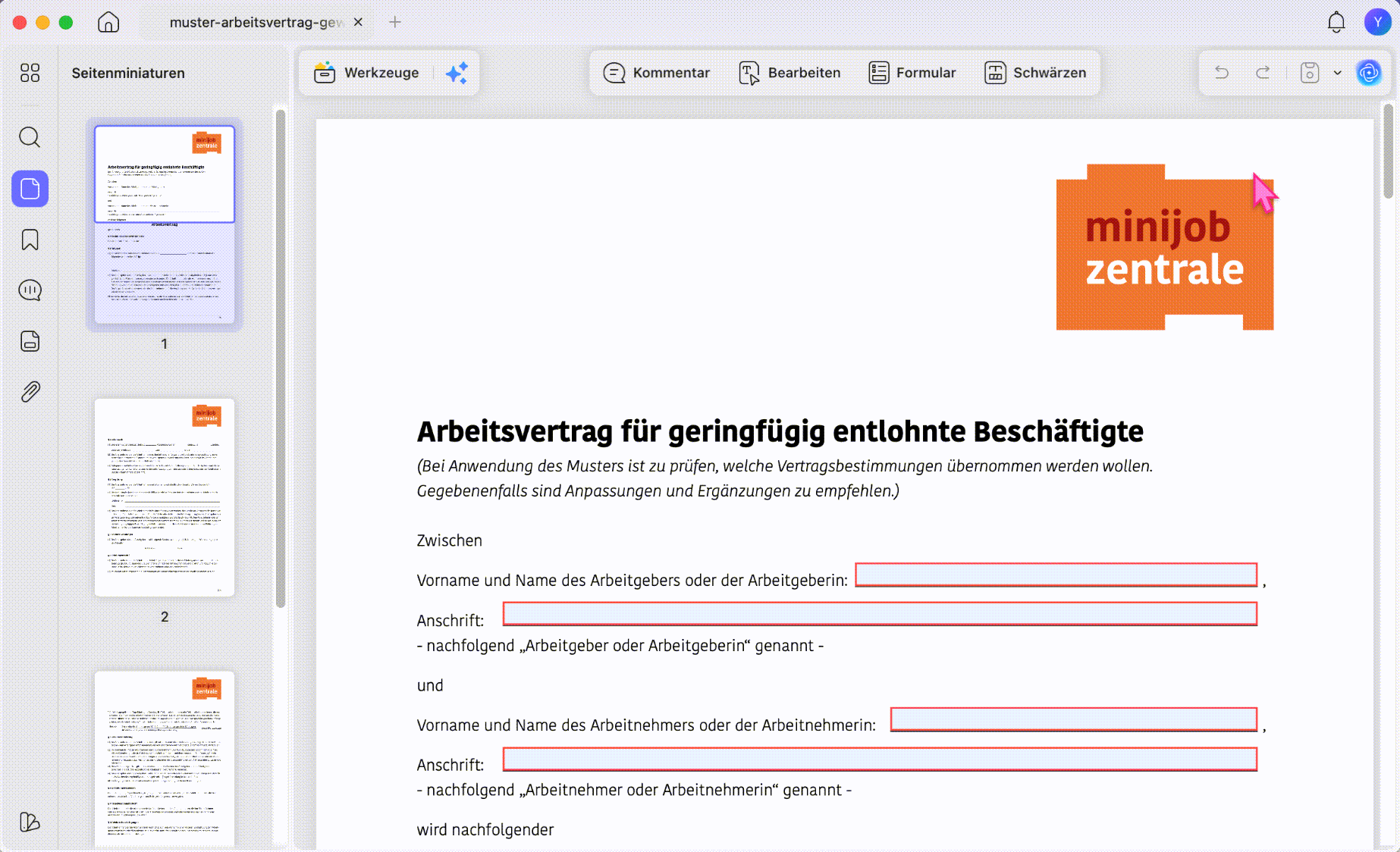 Extrahierten PDF Text mit UPDF AI