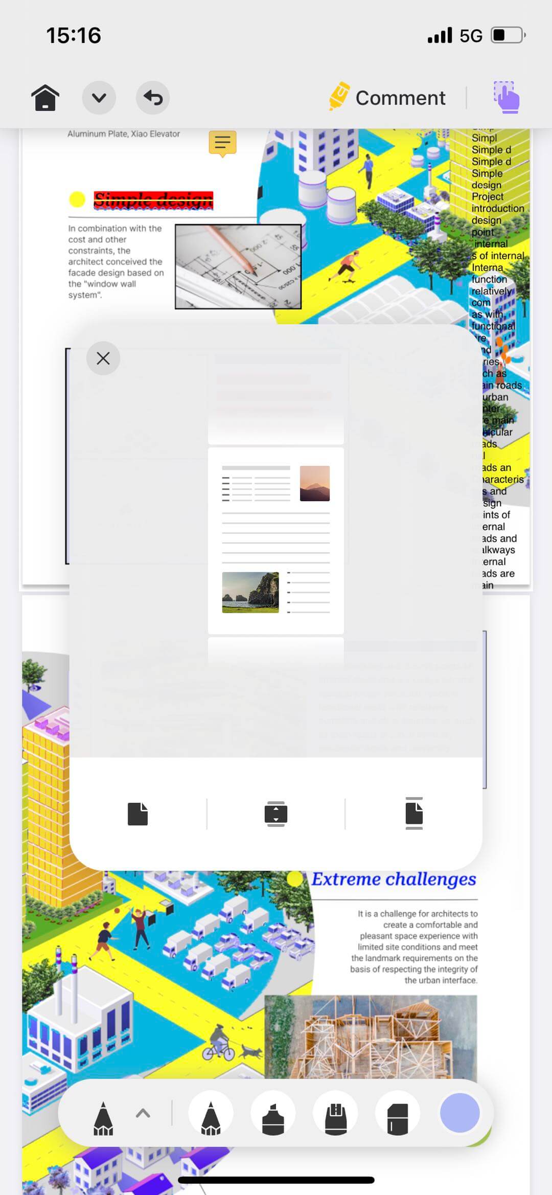 كيفية فتح ملف pdf على iphone updf للوحة عرض الصفحة ios
