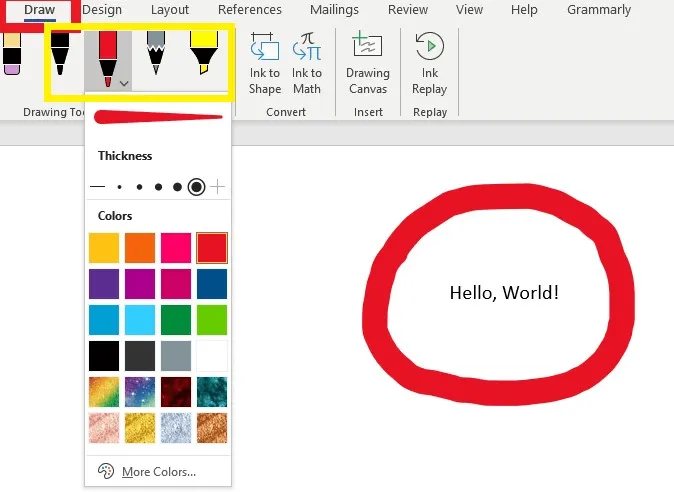 draw the opening screen window on Microsoft Word​ - Brainly.in