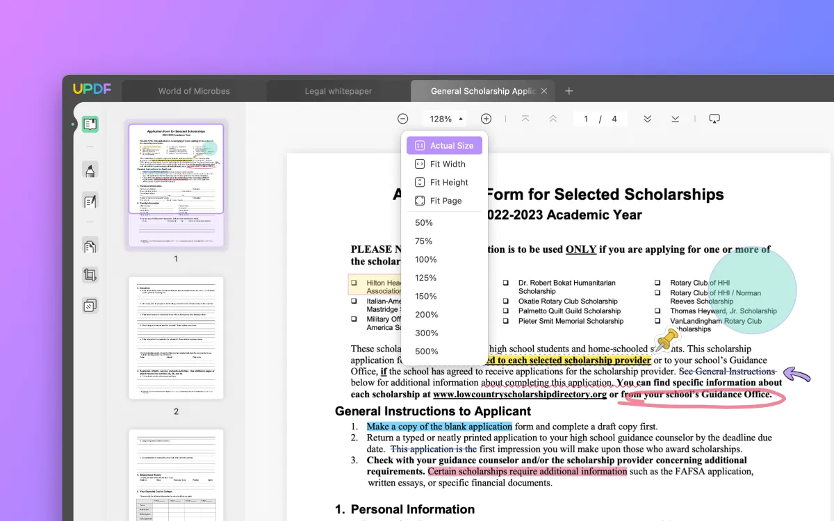 pdf 24 creator vs updf with reading feature