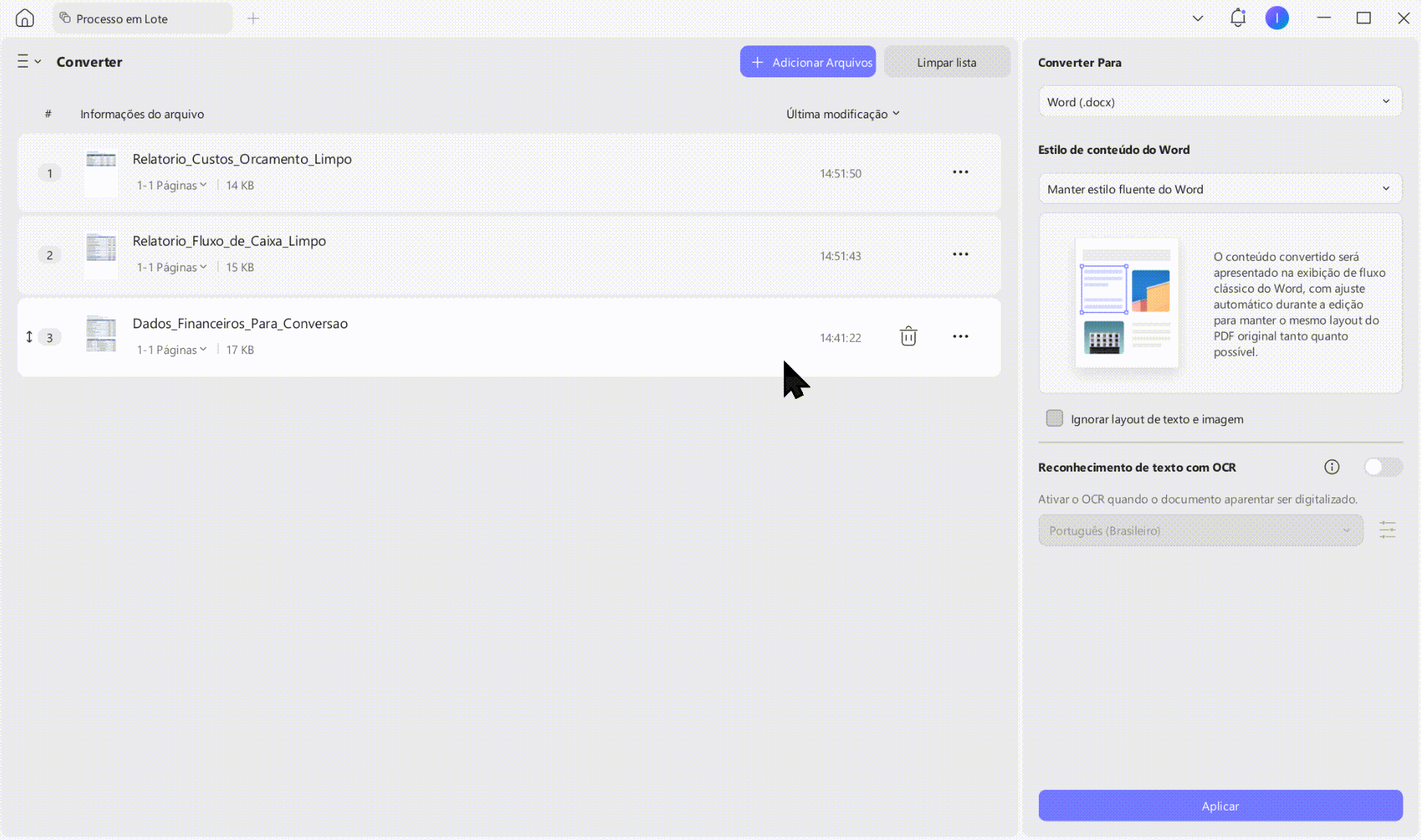 converter pdfs em lote para png com updf