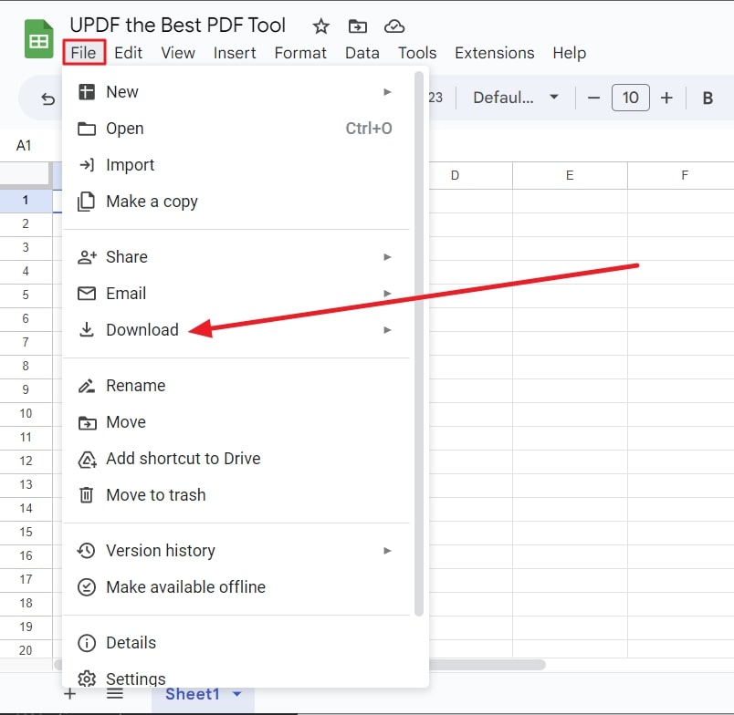 excel-format