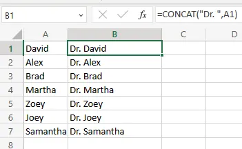 How to Combine First and Last Name in Excel (4 Easy Ways)