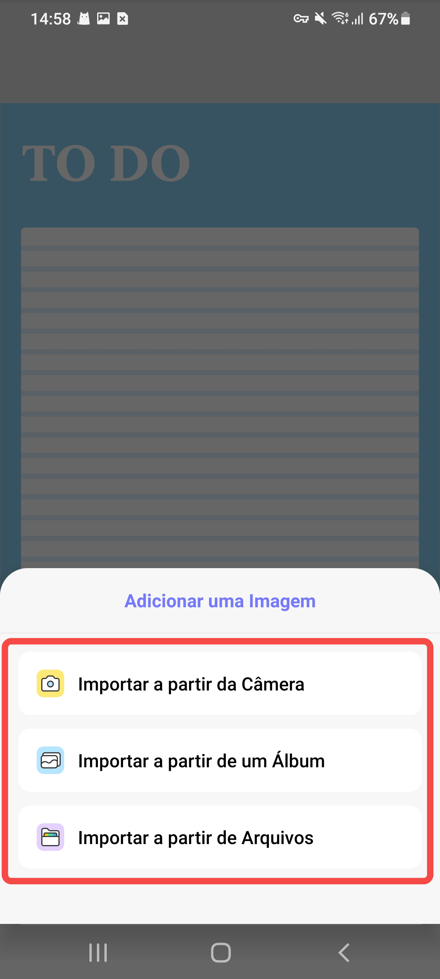 adicionar nova imagem