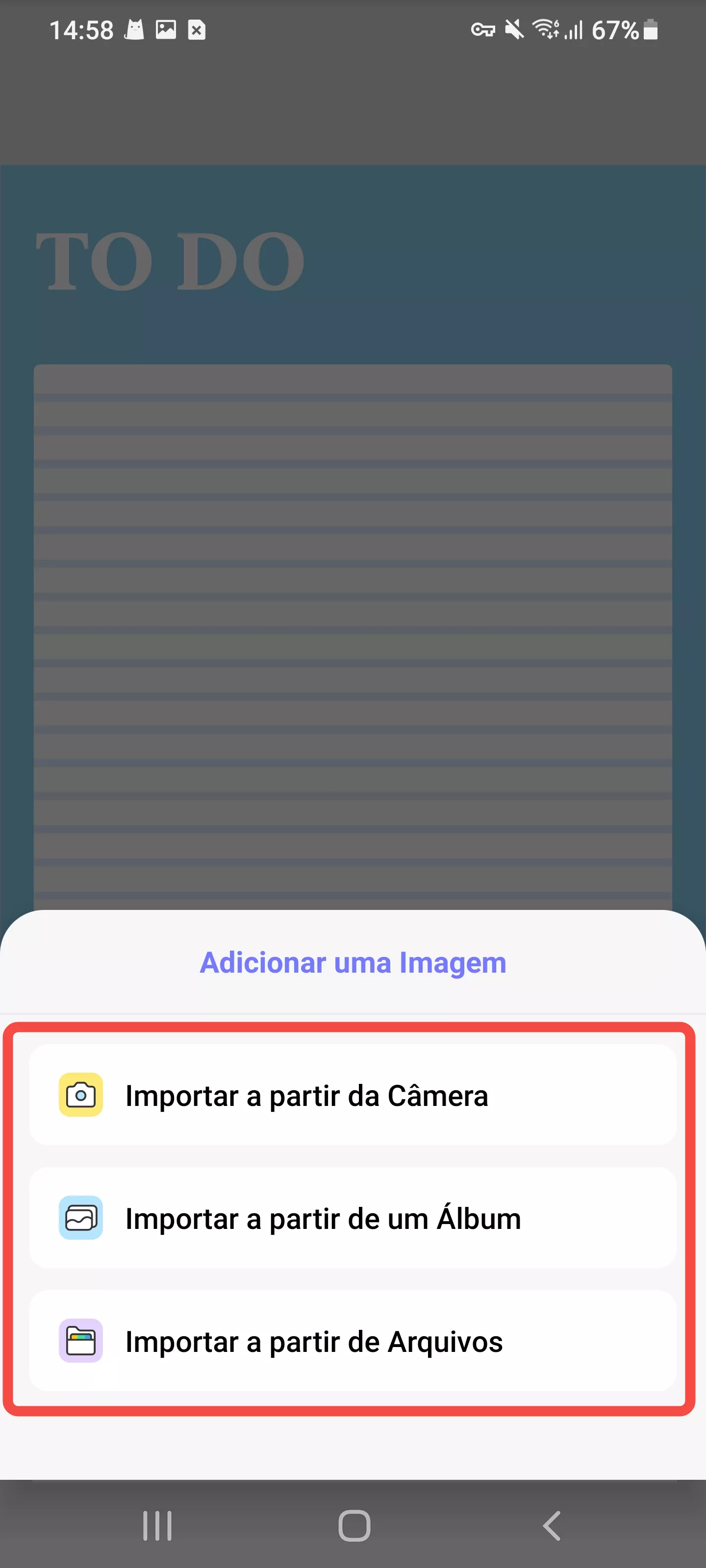 adicionar nova imagem