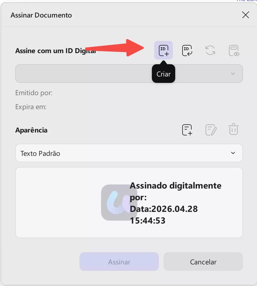 adicionar um novo id