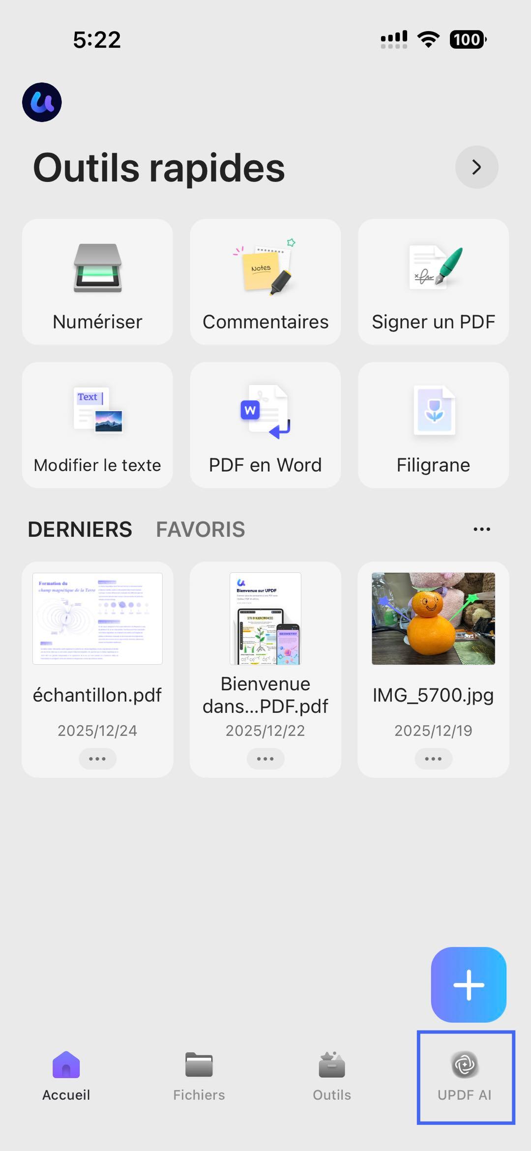 updf ai iOS