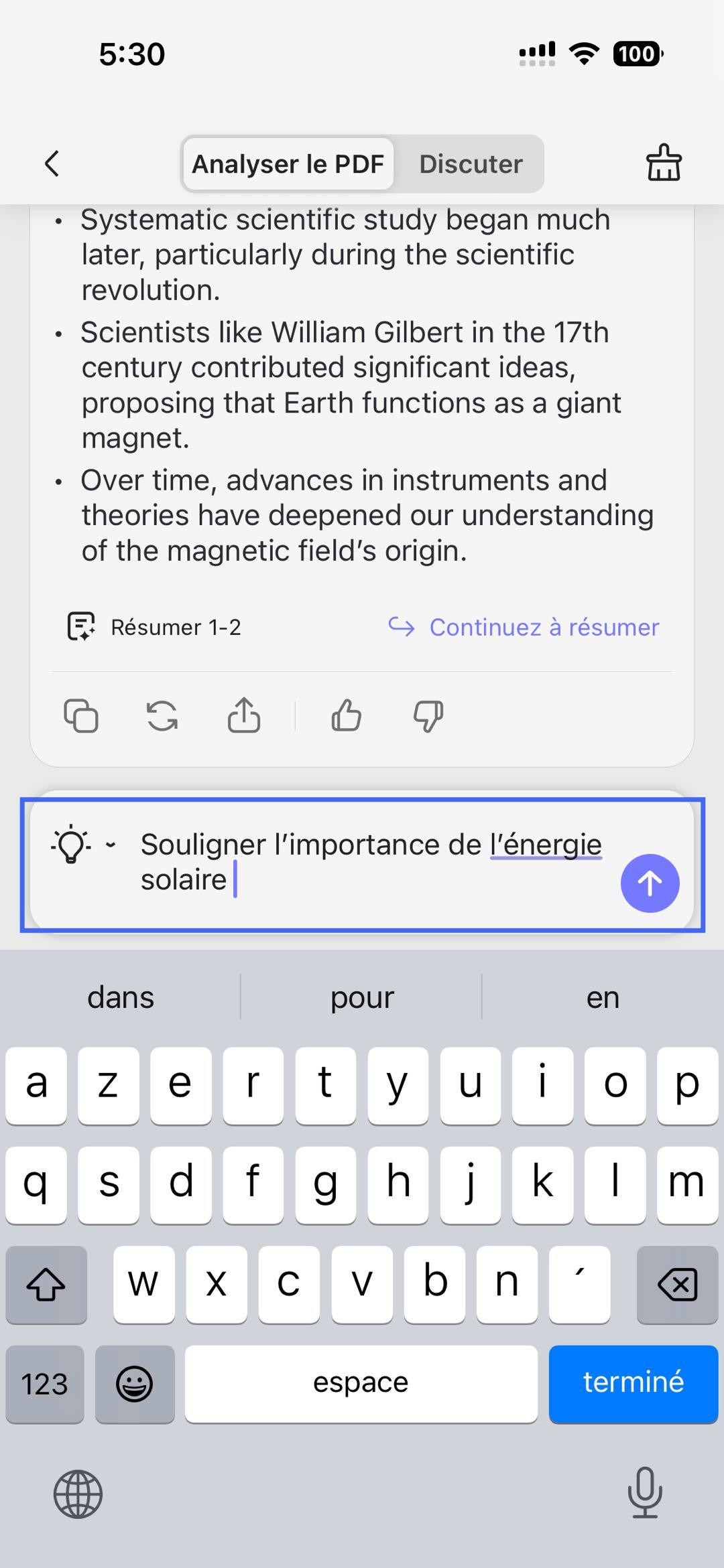 analyser pdf