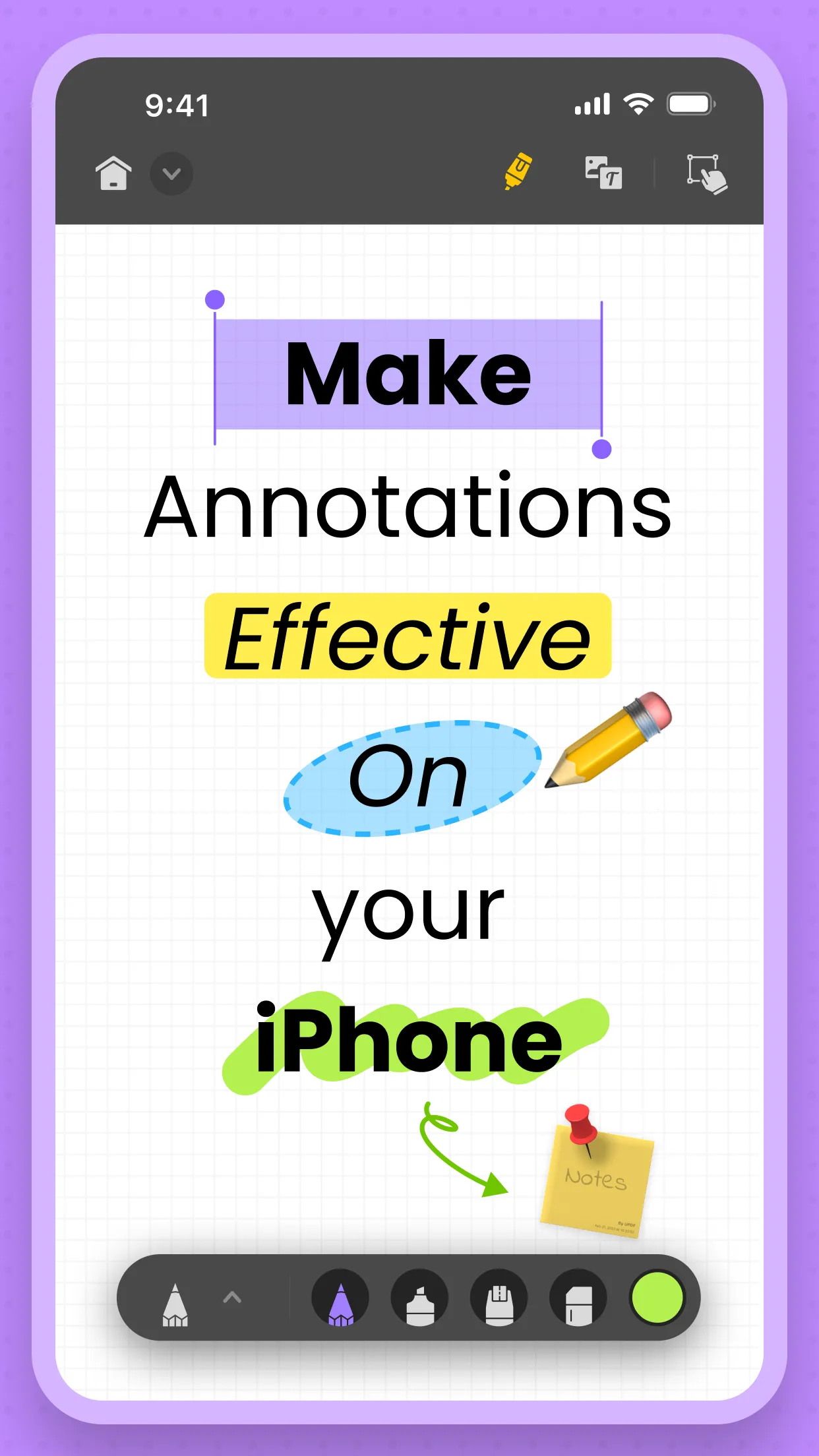 annotate pdf how to compress a file on iphone