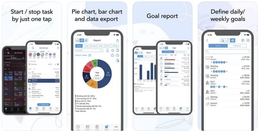 aTracker -best app for goal tracking