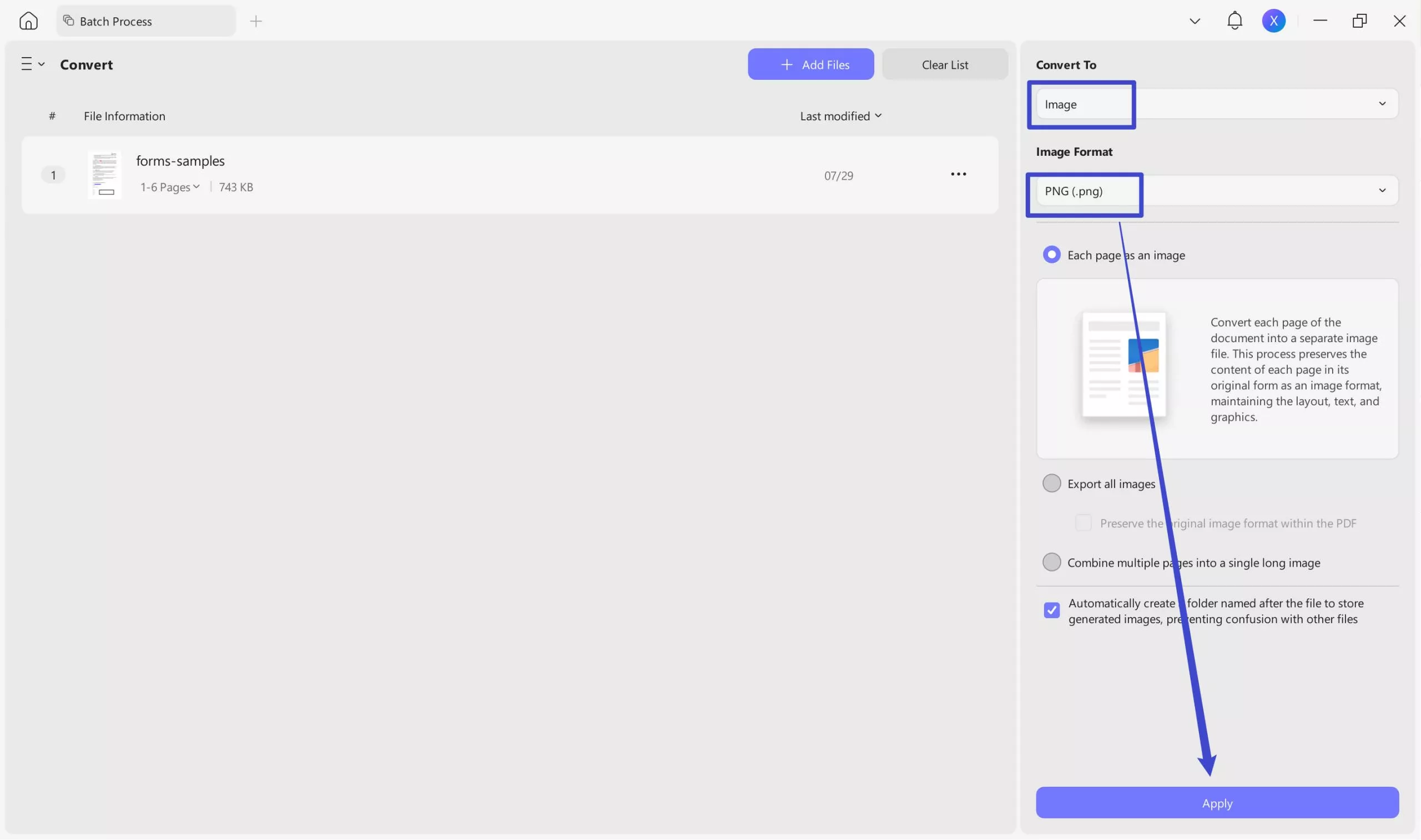 batch convert pdf to word