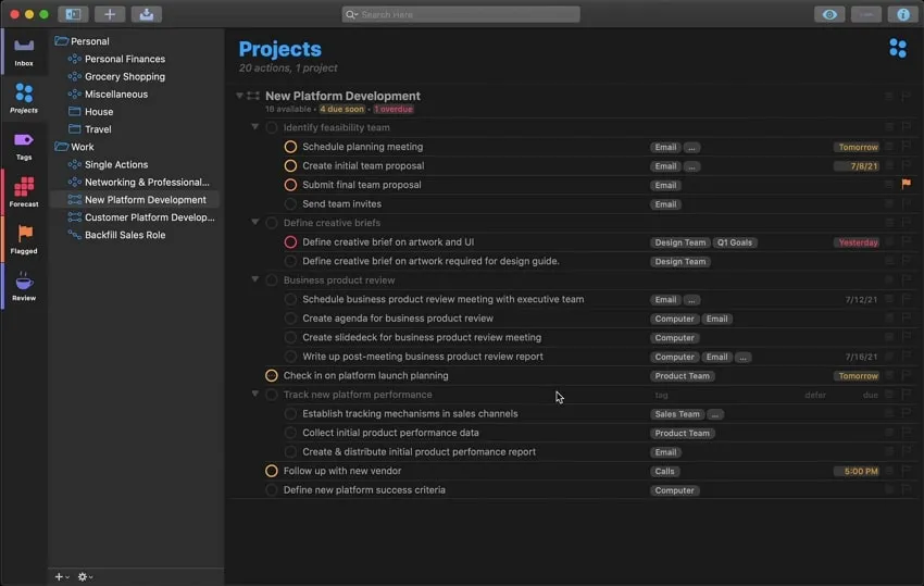 omnifocus to-do list app for mac