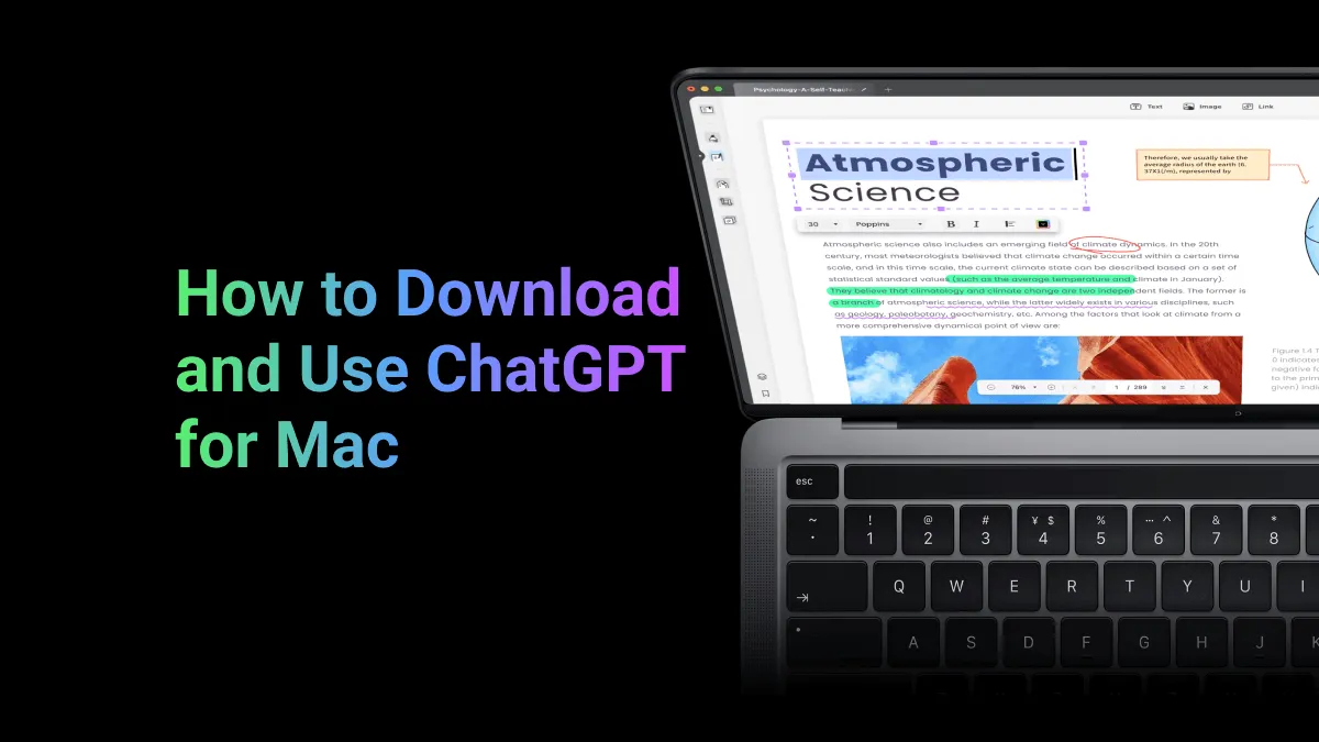 How to Download and Use ChatGPT for Mac Easily? (macOS 14 Supported)