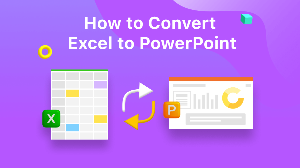 How To Convert Excel In Powerpoint