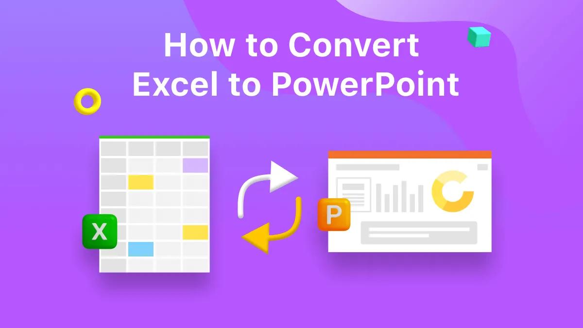 How to Convert Excel to PowerPoint